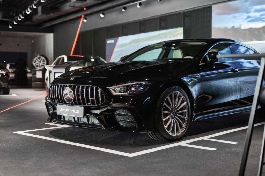 mercedes-amg gt 4door w salonie mercedes-benz duda-cars we wrocławiu