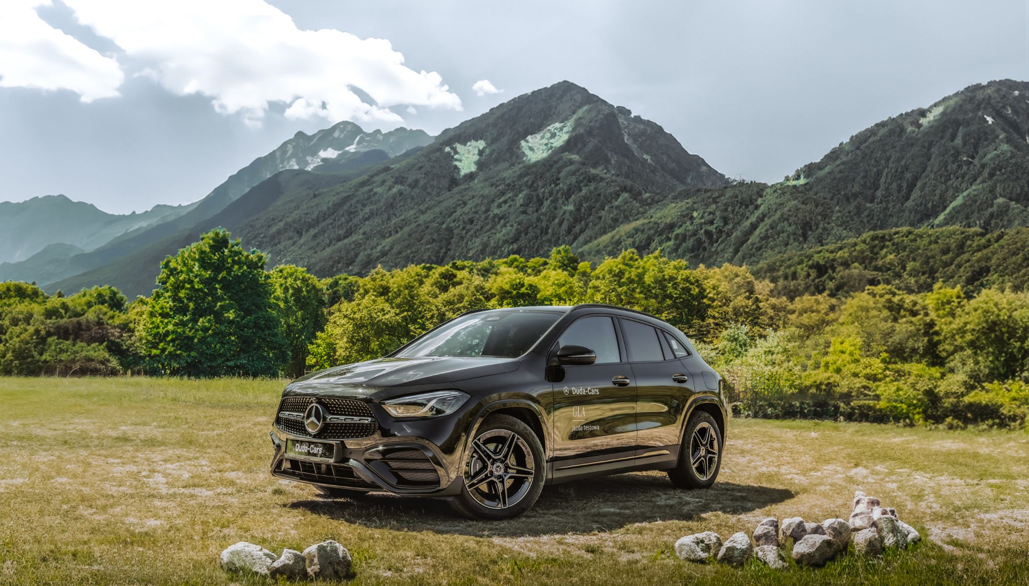 mercedes przygotowany do przeglądu przed podróżą